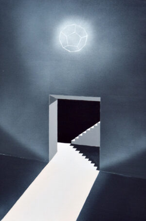 8. Entrance akrilfestmény