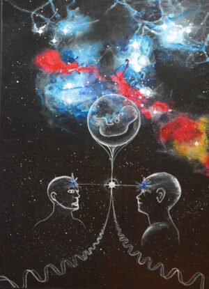 13. Divine creation akrilfestmény