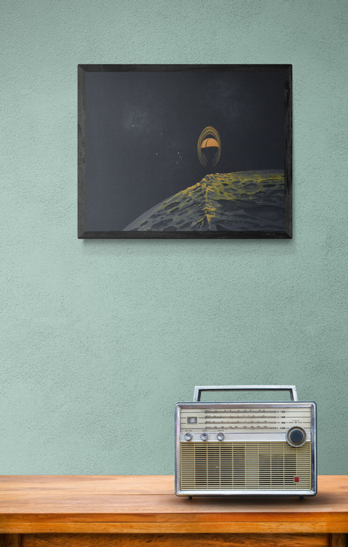 saturn iapetus equatorial radio