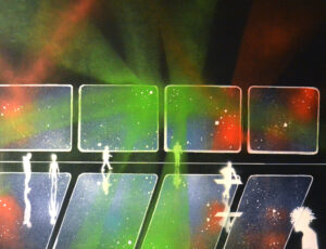 29. Promenade starwalk akrilfestmény